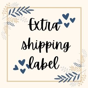 Extra shipping label